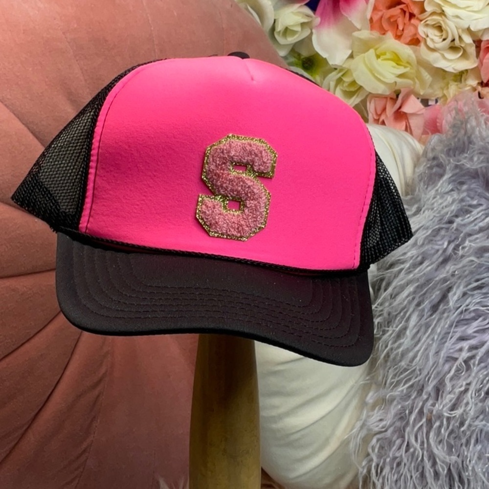 Pink “S” Trucker Hat